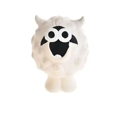 Homepet BUBBLE игрушка для собак барашек с пищалкой латекс