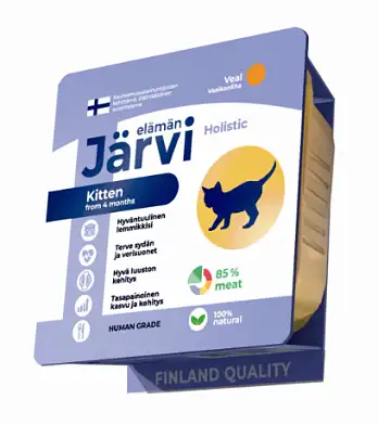 Jarvi  паштет мясной для котят с телятиной (ламистер)